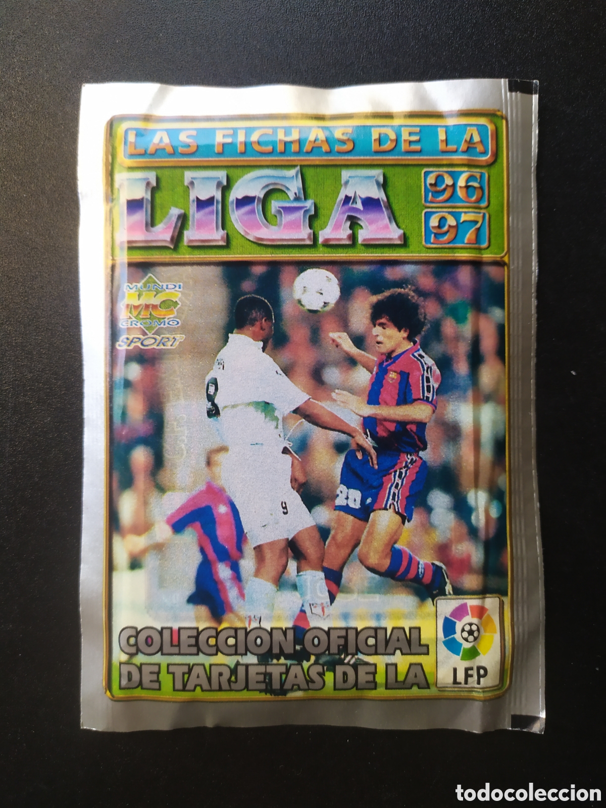 Cromos de f&uacute;tbol: Mundicromo fichas Liga 1996 1997 96 97 sobre sin abrir