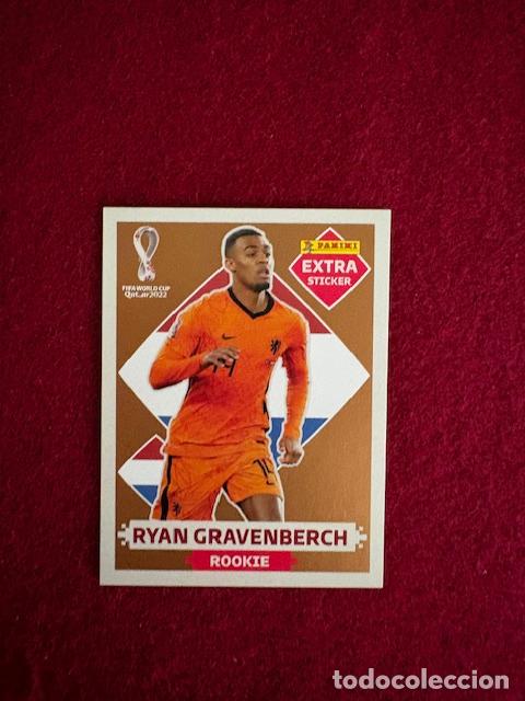 Cromos de f&uacute;tbol: PANINI MUNDIAL QATAR 2022 - EXTRA STICKER BRONCE (ITALIA) - RYAN GRAVENBERCH