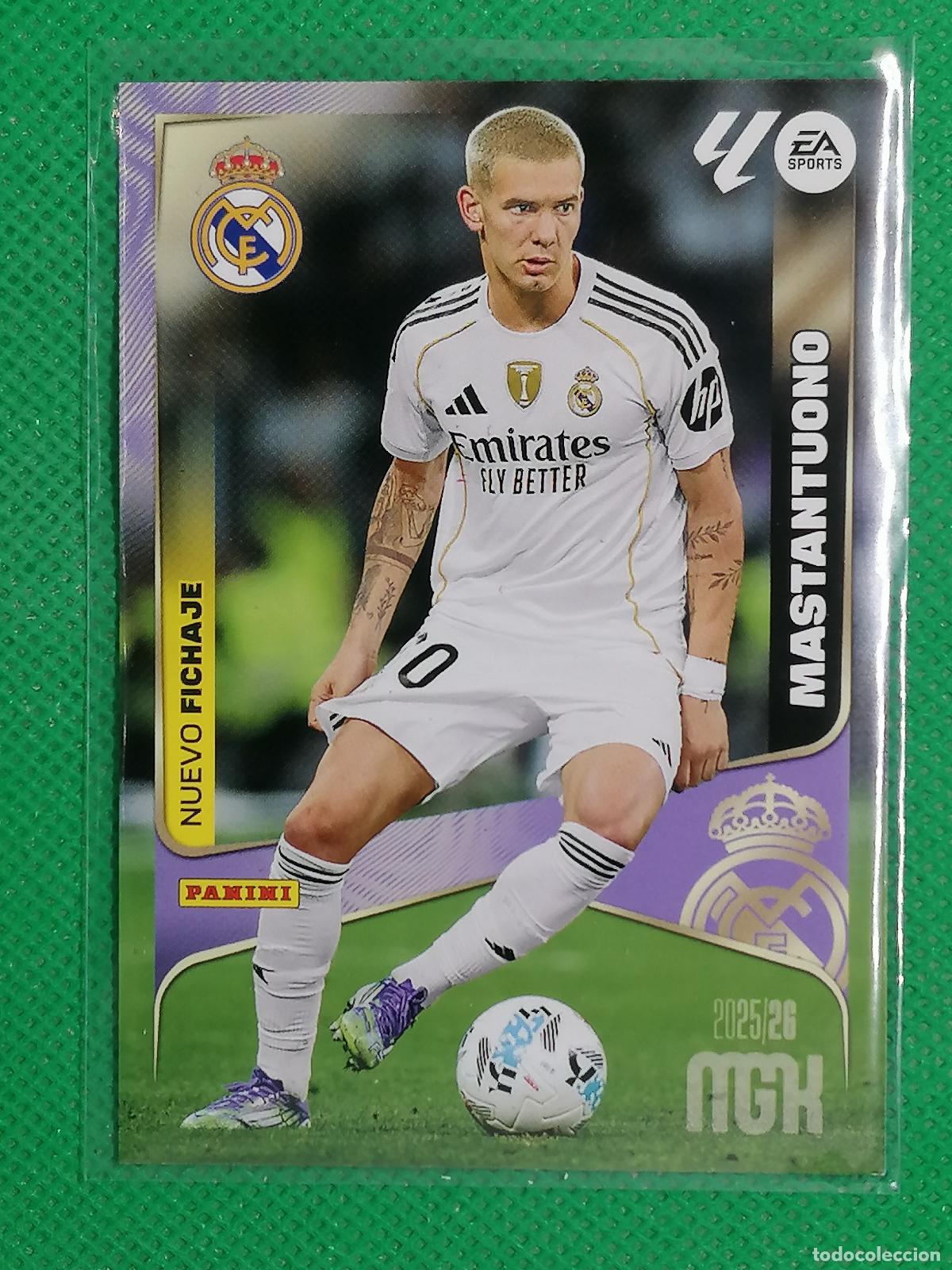 Cromos de f&uacute;tbol: 476 MASTANTUONO REAL MADRID FICHAJES 2&ordm; EDICION ⚽ MEGACRACKS LIGA 2025 2026 25 26 ⚽