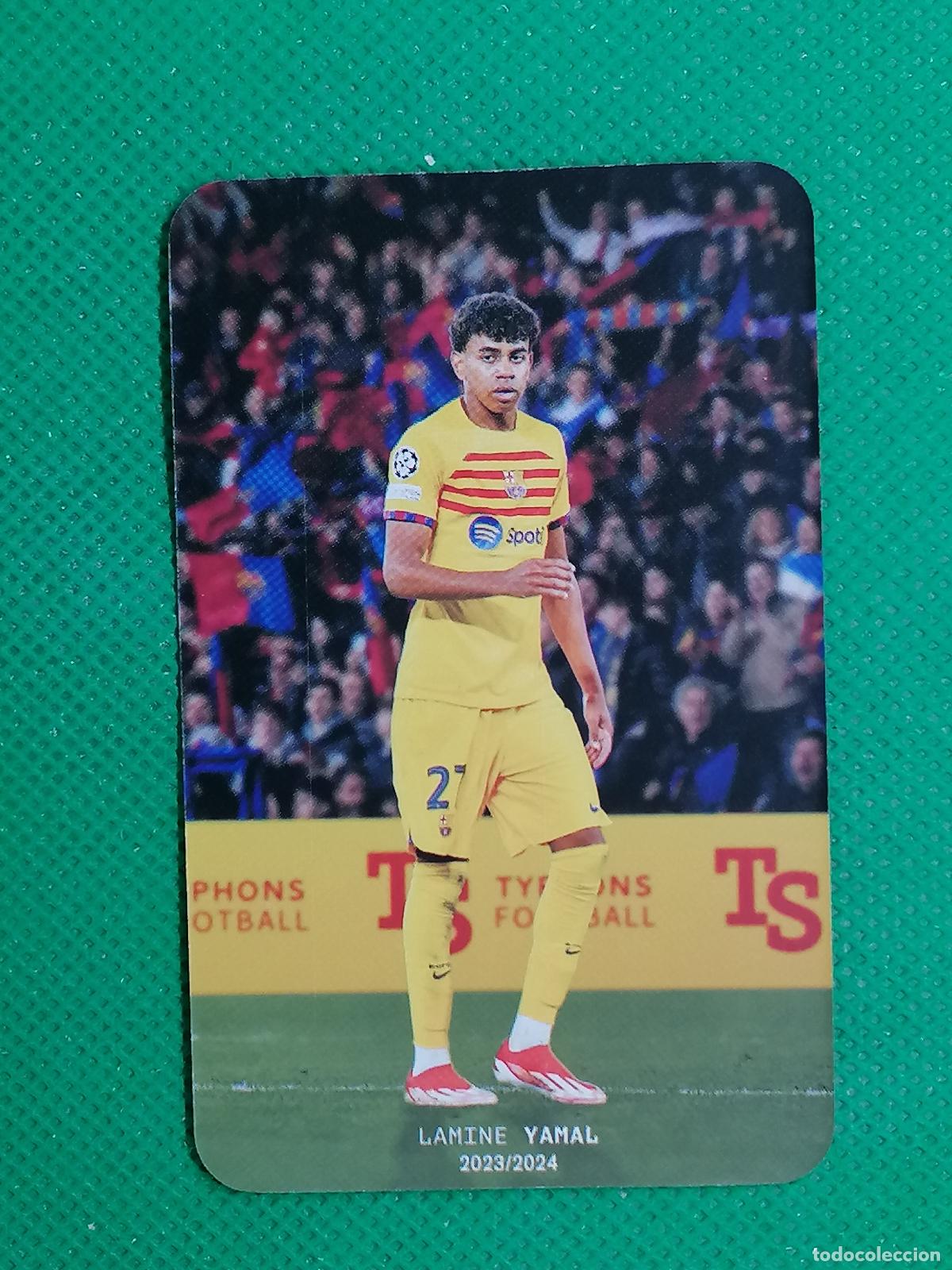 Cromos de F&uacute;tbol: LAMINE YAMAL BARCELONA ⚽ LOMO CARDS 2025 ⚽
