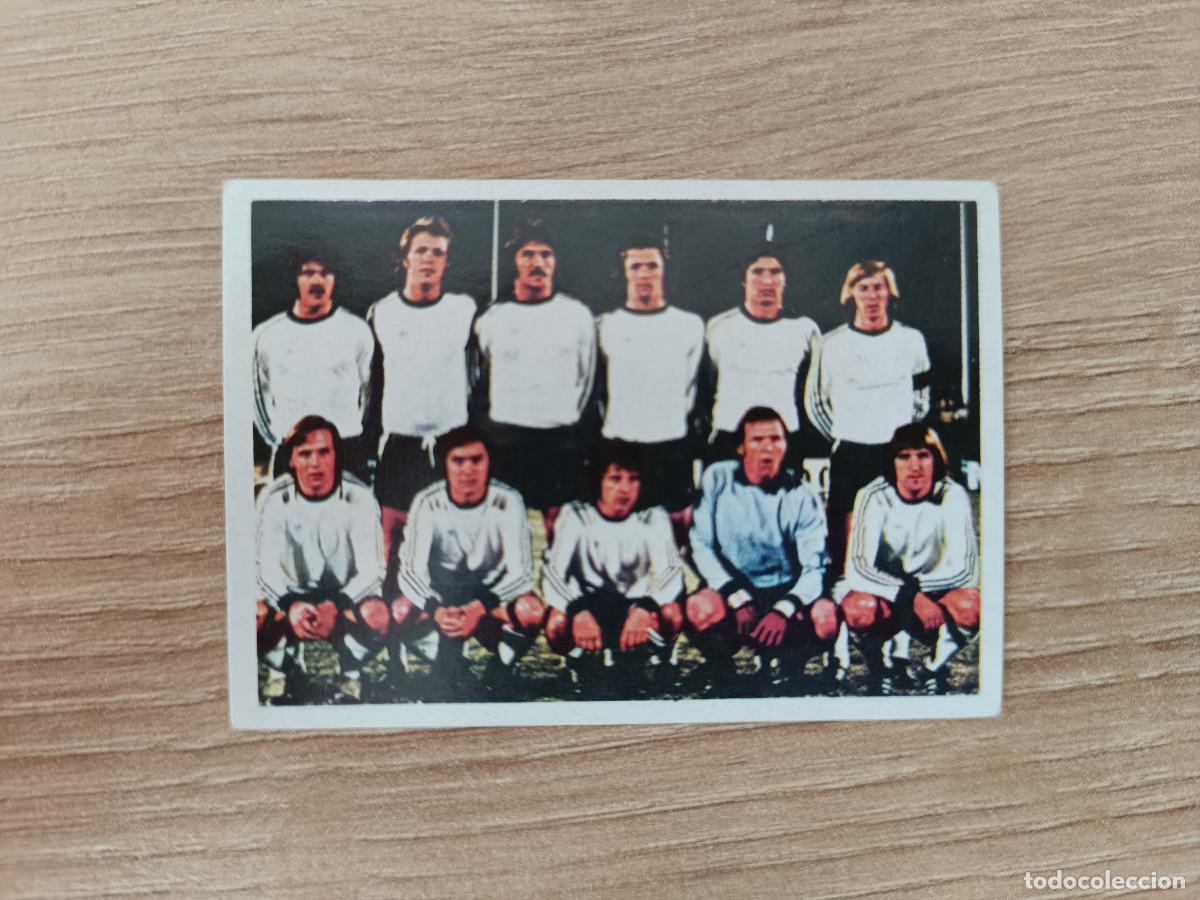 Cromos de F&uacute;tbol: CROMO DE F&Uacute;TBOL EDITORIAL FHER EINTRACHT FRANCFURT SIN PEGAR NUNCA PEGADO 75 76 1975 1976