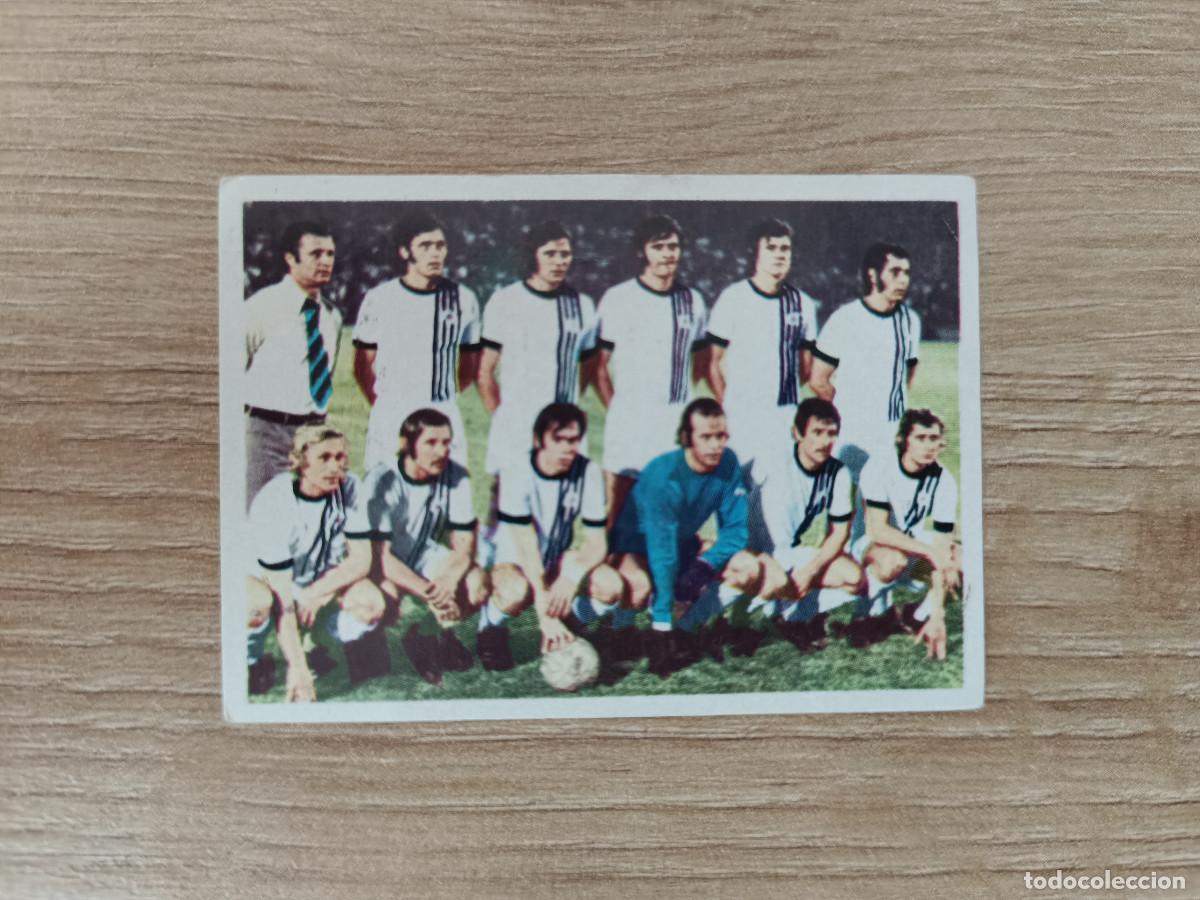 Cromos de Futebol: CROMO DE F&Uacute;TBOL EDITORIAL FHER SLOVAN BRATISLAVA SIN PEGAR NUNCA PEGADO 75 76 1975 1976