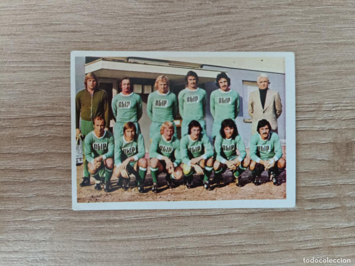 Cromos de F&uacute;tbol: CROMO DE F&Uacute;TBOL EDITORIAL FHER SW WACKER INNSBRUCK SIN PEGAR NUNCA PEGADO 75 76 1975 1976