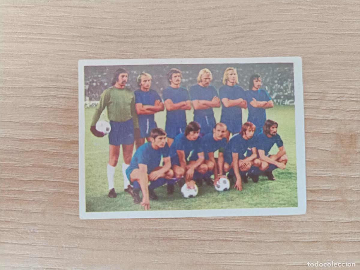 Cromos de F&uacute;tbol: CROMO DE F&Uacute;TBOL EDITORIAL FHER UJPEST DOZSA SIN PEGAR NUNCA PEGADO 75 76 1975 1976