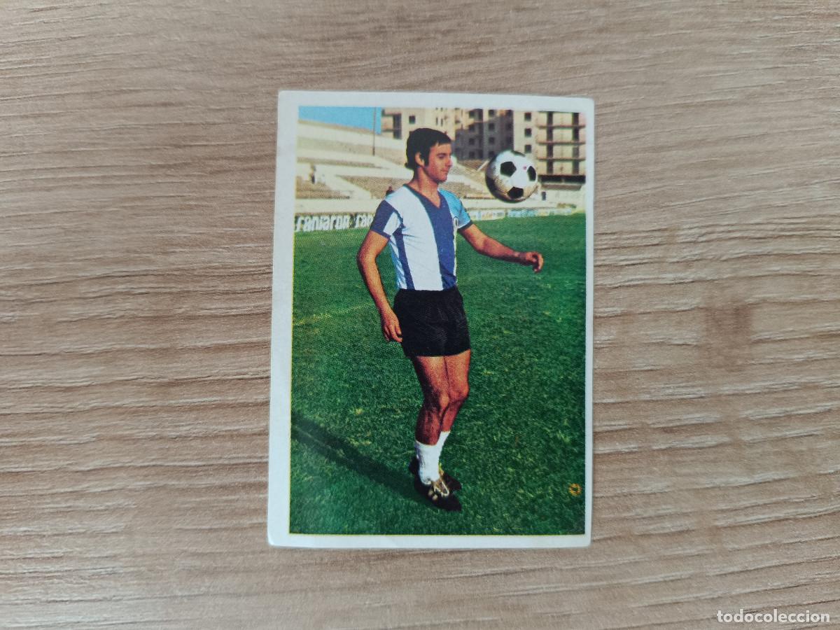 Football Stickers: CROMO DE F&Uacute;TBOL EDITORIAL FHER CARCELEN HERCULES SIN PEGAR NUNCA PEGADO 75 76 1975 1976