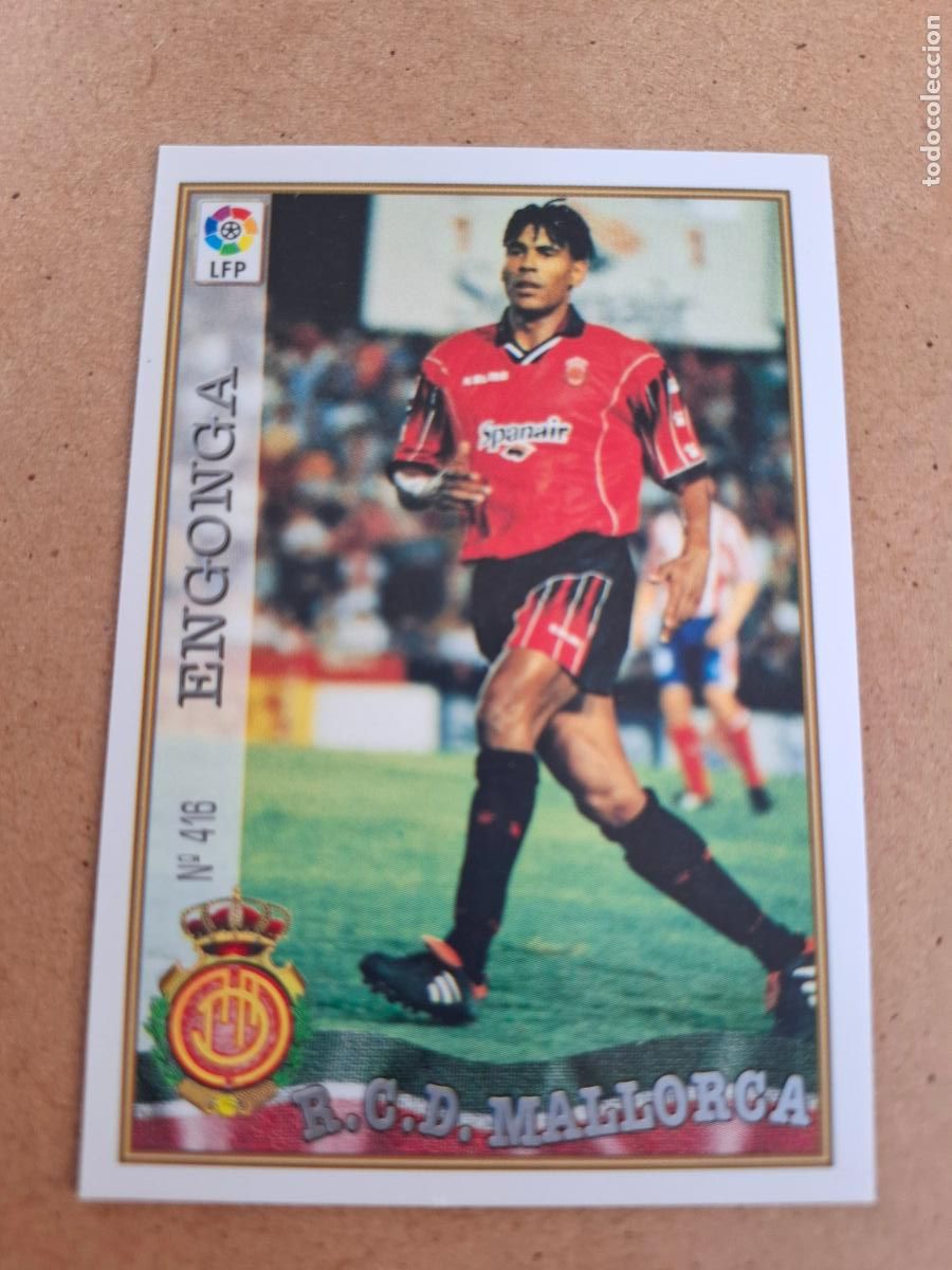 Fu&szlig;ball-Sticker: MUNDICROMO 97 98 1997 1998 - 416 ENGONGA - RCD. MALLORCA