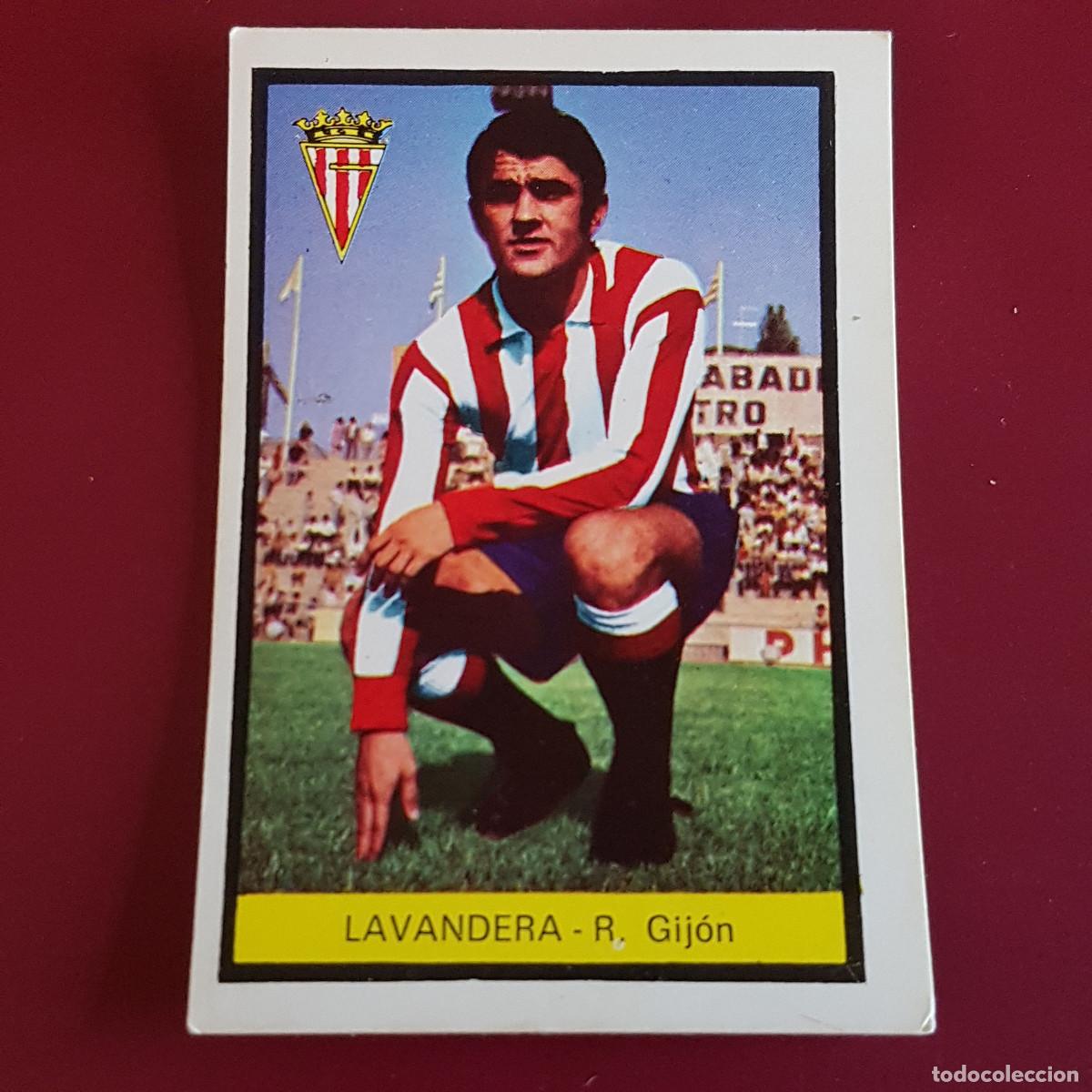 Figurine di Calcio: FHER - CAMPEONATO DE LIGA 72 73 - 1972 1973 - GIJON - LAVANDERA - NUNCA PEGADO