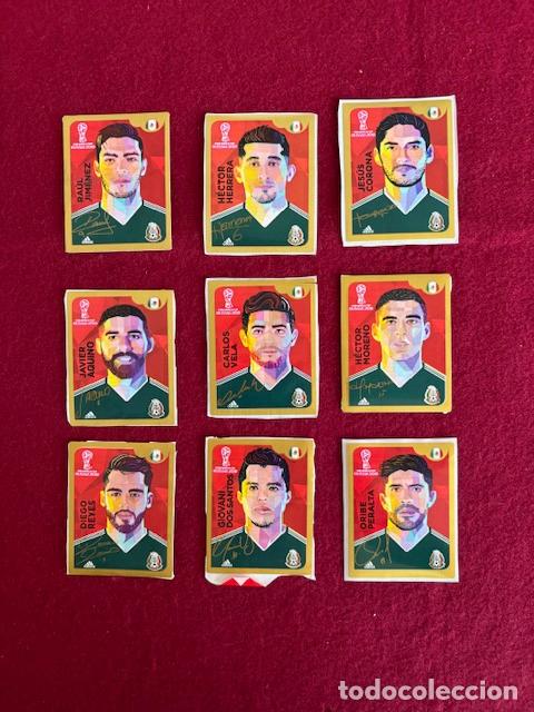 Cromos de F&uacute;tbol: PANINI MUNDIAL RUSIA 2018 - EXTRA SET COCA COLA COMPLETO - MEXICO