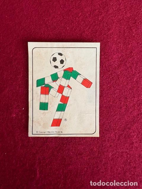 Cromos de f&uacute;tbol: PANINI MUNDIAL ITALIA 90 COCA COLA (URUGUAY) - N&deg; 4 - MASCOTA CIAO - DESPEGADA DE ALBUM