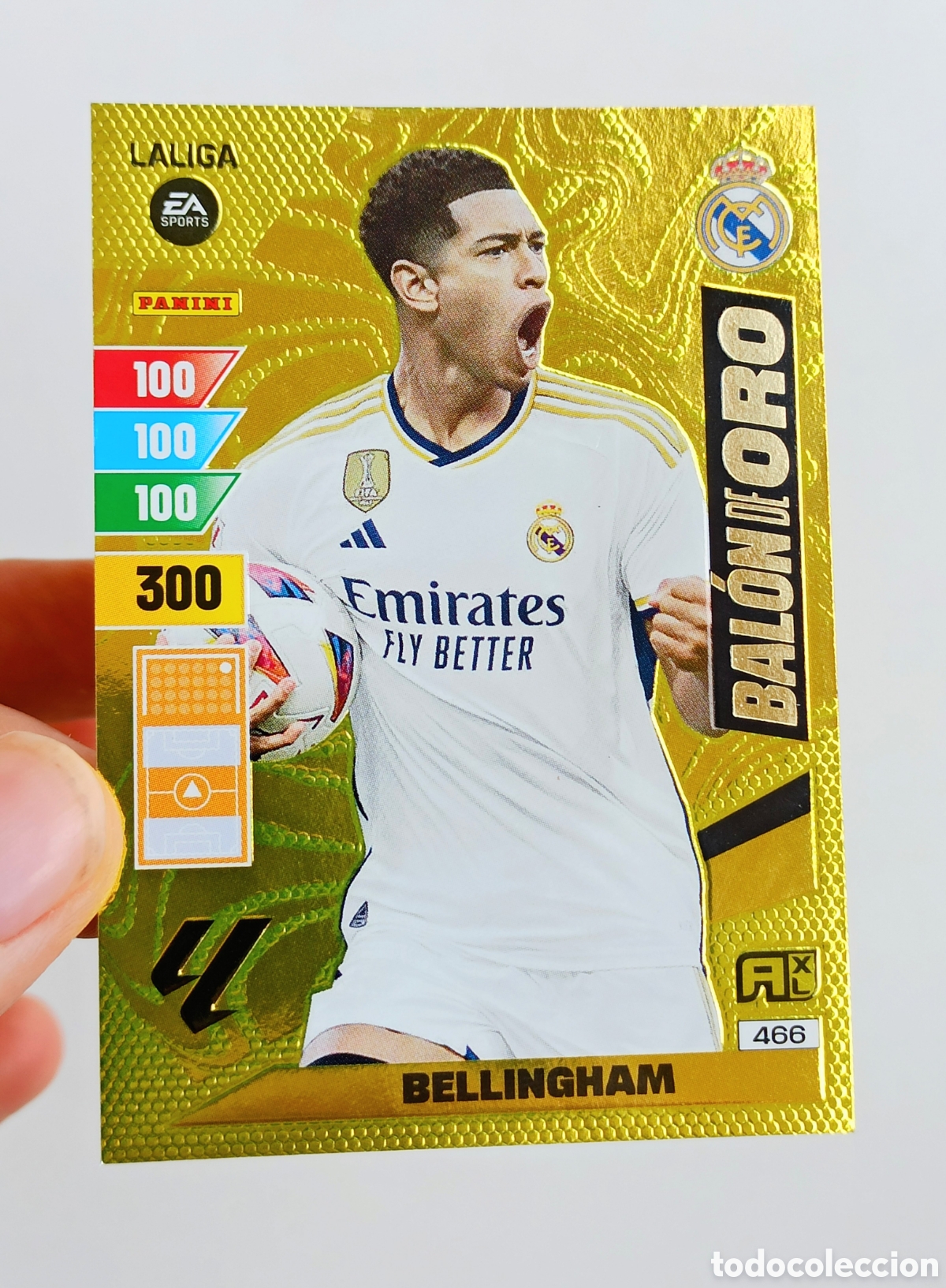 Cromos de f&uacute;tbol: CARTA BELLINGHAM BALON DE ORO 23-24 ADRENALYN