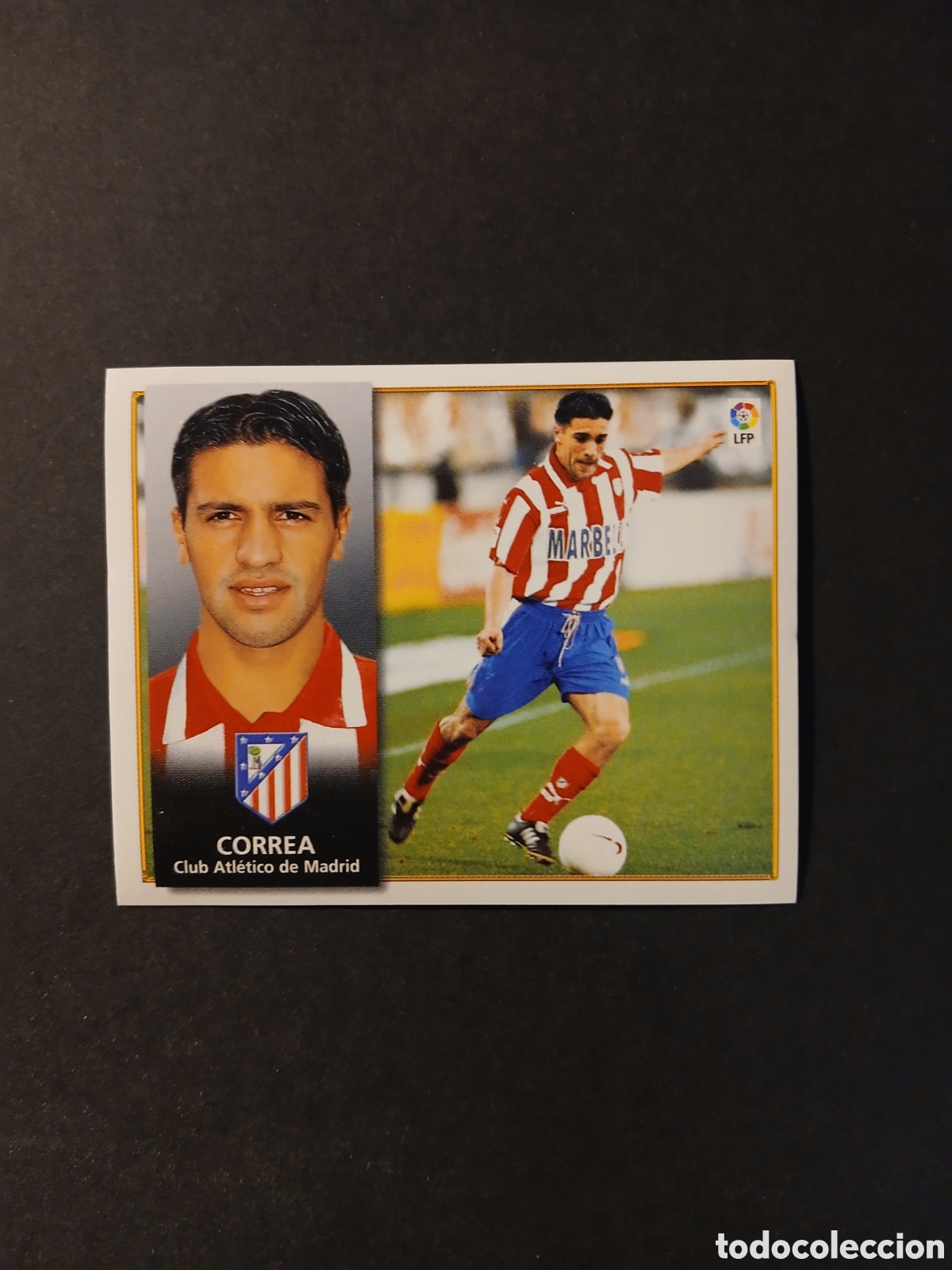 Cromos de F&uacute;tbol: CORREA ATLETICO MADRID COLOCA LIGA ESTE 1998/99 98 99 NUNCA PEGADO SIN PEGAR