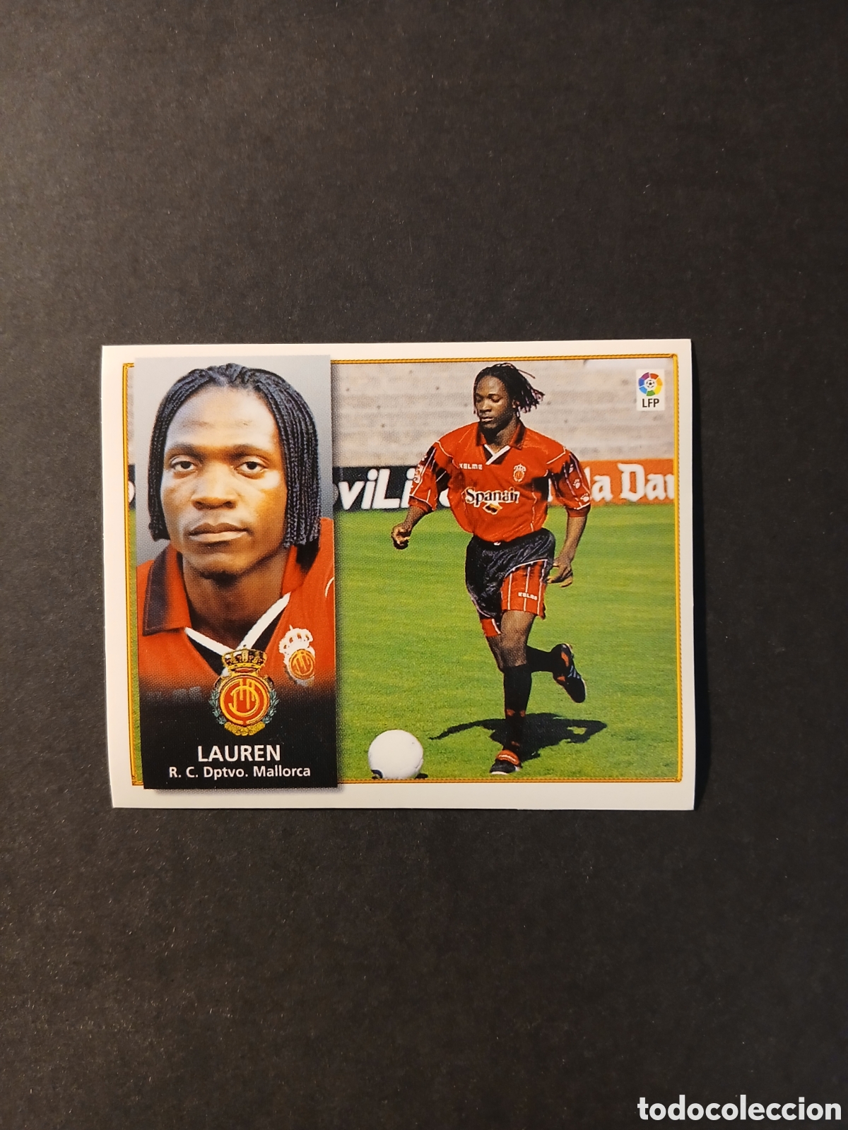 Cartes &agrave; collectionner de Football: LAUREN MALLORCA COLOCA LIGA ESTE 1998/99 98 99 NUNCA PEGADO SIN PEGAR