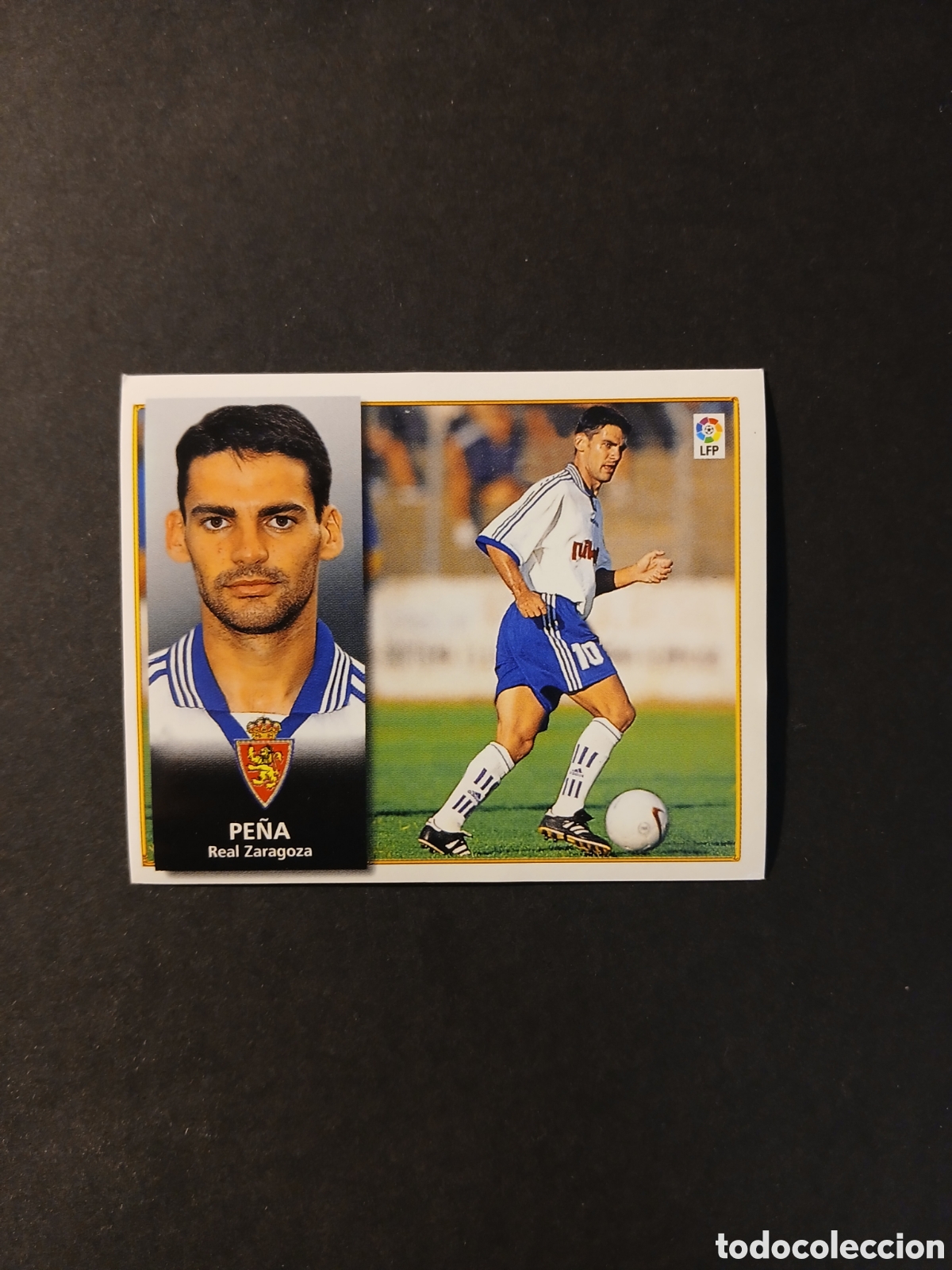 Cromos de Futebol: PE&Ntilde;A ZARAGOZA COLOCA LIGA ESTE 1998/99 98 99 NUNCA PEGADO SIN PEGAR