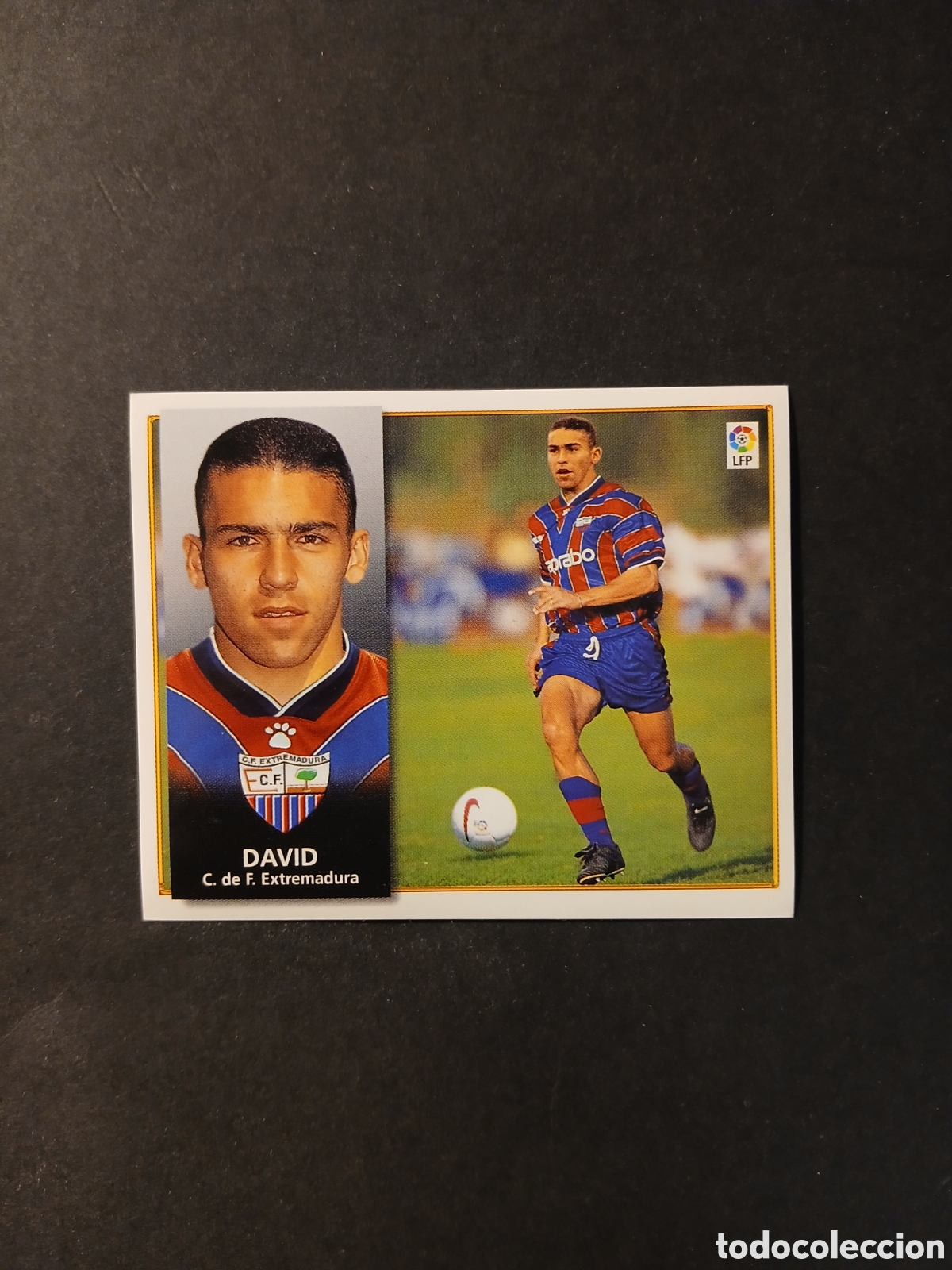 Cromos de f&uacute;tbol: DAVID EXTREMADURA FICHAJE 23 LIGA ESTE 1998/99 98 99 NUNCA PEGADO SIN PEGAR