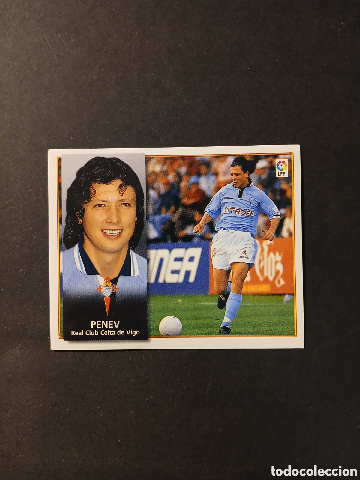 Fu&szlig;ball-Sticker: PENEV CELTA FICHAJE 30 LIGA ESTE 1998/99 98 99 NUNCA PEGADO SIN PEGAR