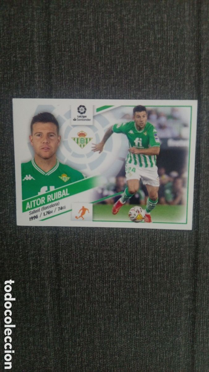 Cromos de F&uacute;tbol: ❇️ CROMO STICKER AITOR RUIBAL BETIS 16 B 2022 2023 22 23 PANINI SIN PEGAR ❇️