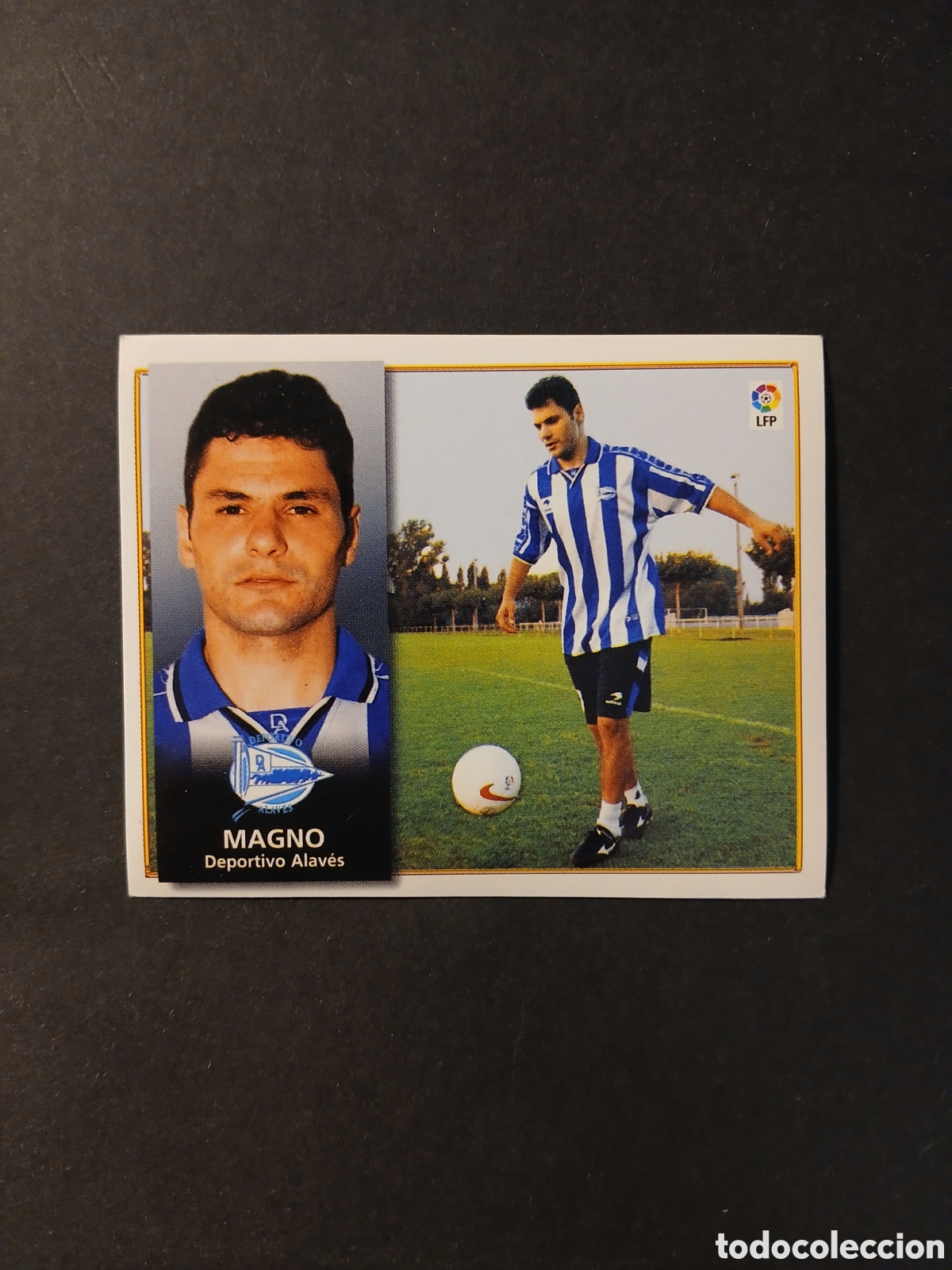 Cromos de f&uacute;tbol: MAGNO ALAVES FICHAJE 15 BIS LIGA ESTE 1998/99 98 99 NUNCA PEGADO SIN PEGAR