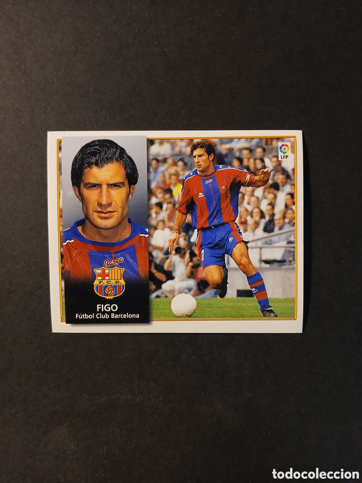 Cromos de F&uacute;tbol: FIGO BARCELONA LIGA ESTE 1998/99 98 99 NUNCA PEGADO SIN PEGAR
