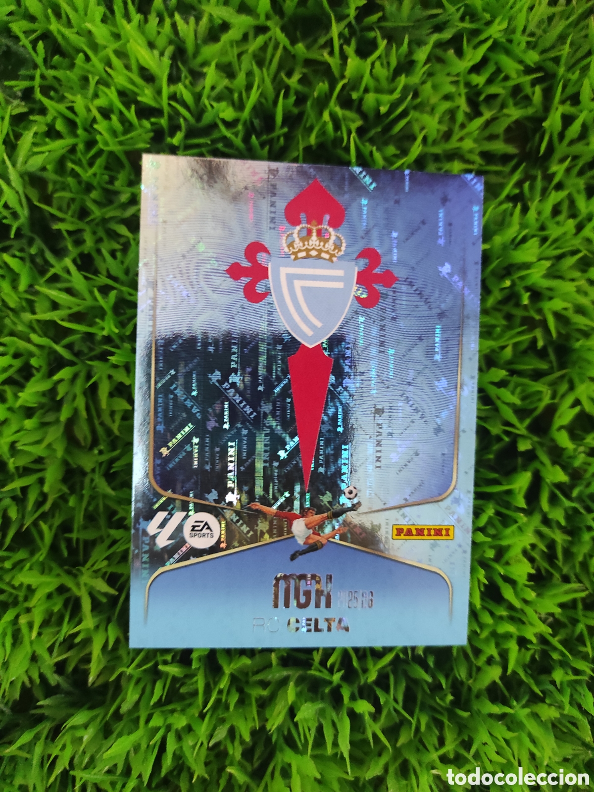 Cromos de F&uacute;tbol: Escudo Celta De Vigo Megacracks 25-26 # 109