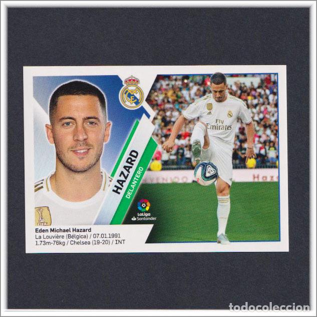 Cromos de f&uacute;tbol: LIGA ESTE 2019 2020 19 20 PANINI HAZARD 5 FICHAJE REAL MADRID COLECCI&Oacute;N ALBUM F&Uacute;TBOL 1&ordf; EDICI&Oacute;N