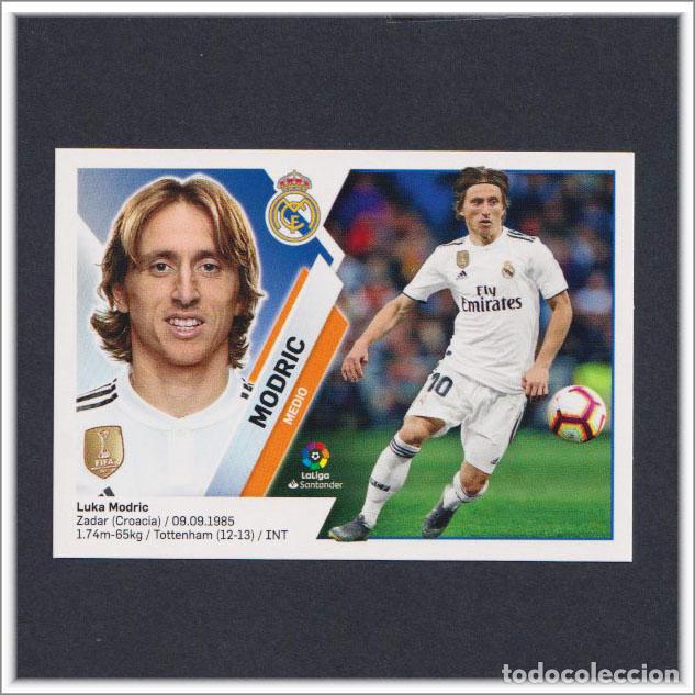 Cromos de F&uacute;tbol: LIGA ESTE 2019 2020 19 20 PANINI MODRIC 10 REAL MADRID COLECCI&Oacute;N ALBUM 1&ordf; EDICI&Oacute;N
