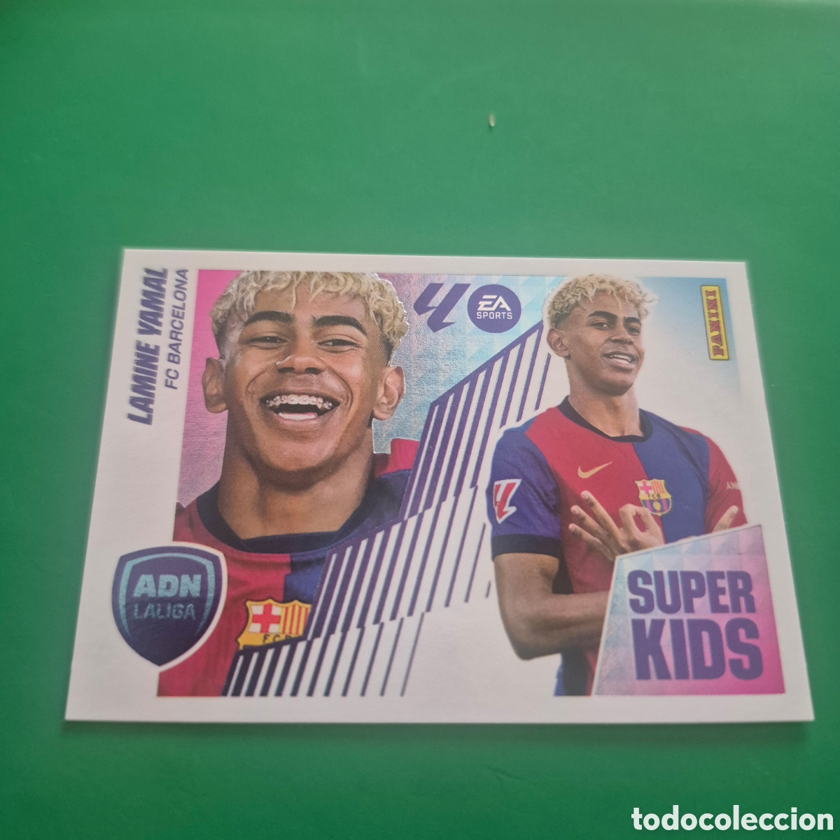 Cromos de F&uacute;tbol: 6. CROMO LIGA EDICIONES ESTE 2025-26 25-26 SUPER KIDS LAMINE YAMAL N 14 SIN PEGAR