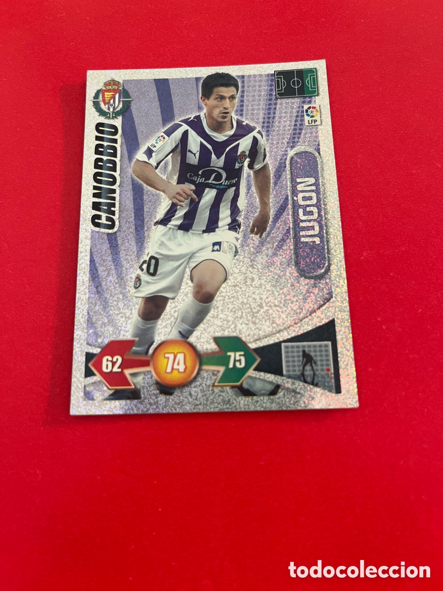 Cartes &agrave; collectionner de Football: CANOBBIO JUGON REAL VALLADOLID 377 ADRENALYN 2009 2010 PANINI XL 09 10 CROMOS CARTA FUTBOL