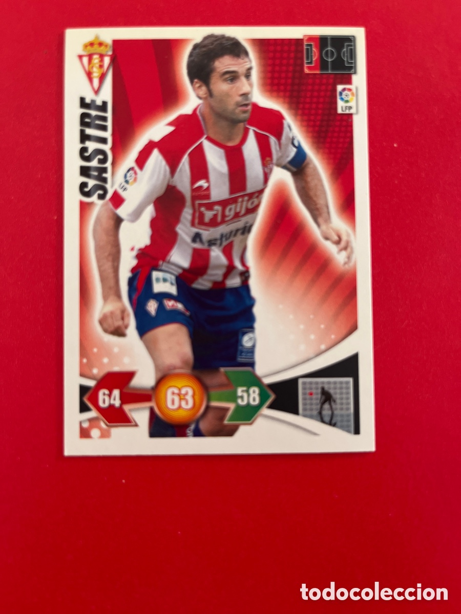 Cartes &agrave; collectionner de Football: SASTRE SPORTING DE GIJON 237 ADRENALYN 2009 2010 PANINI XL 09 10 CROMOS CARTA FUTBOL