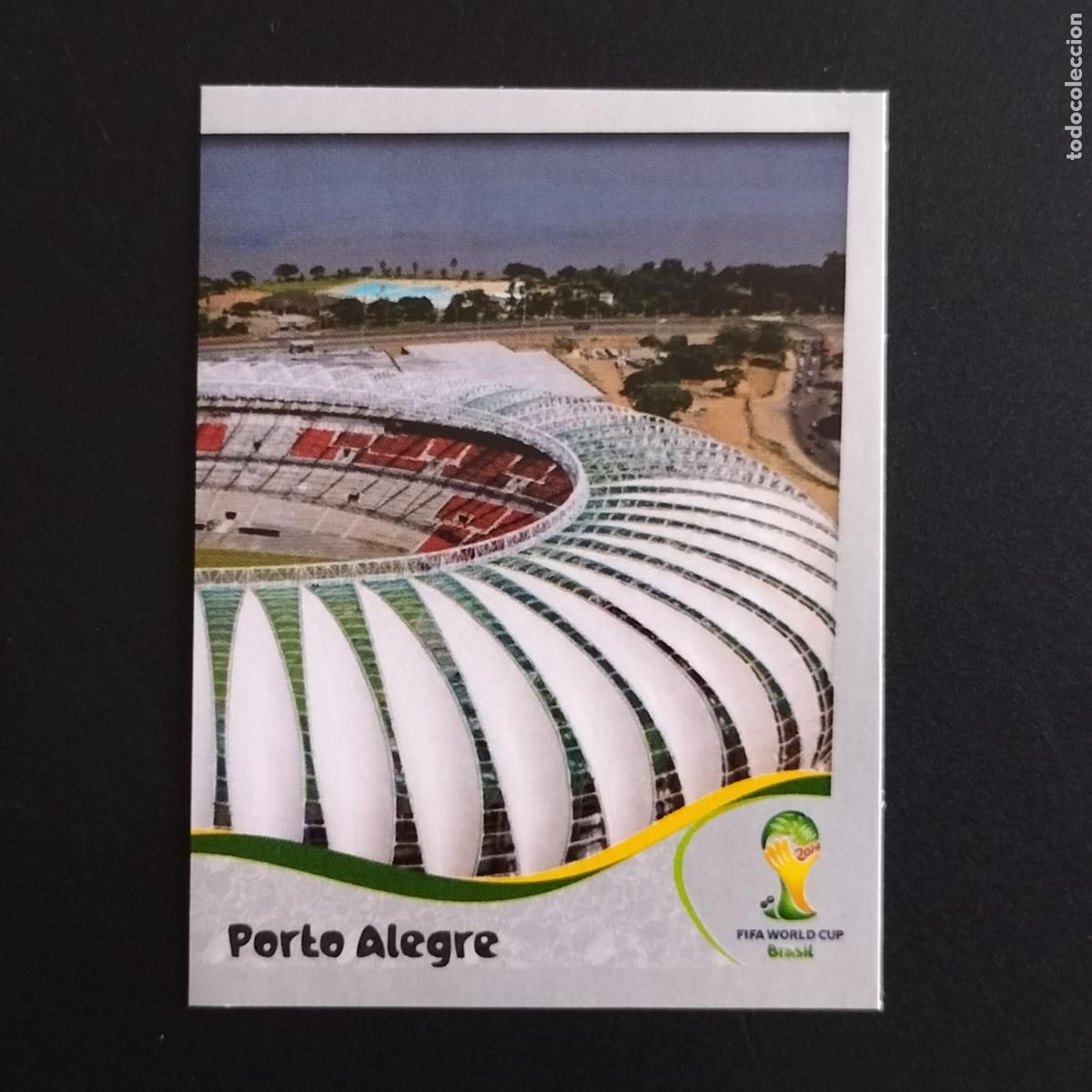 Cromos de F&uacute;tbol: 23 ESTADIO BEIRA RIO PORTO ALEGRE VERSION PLATINUM CROMOS MUNDIAL 14 FIFA WORLD CUP BRASIL 2014