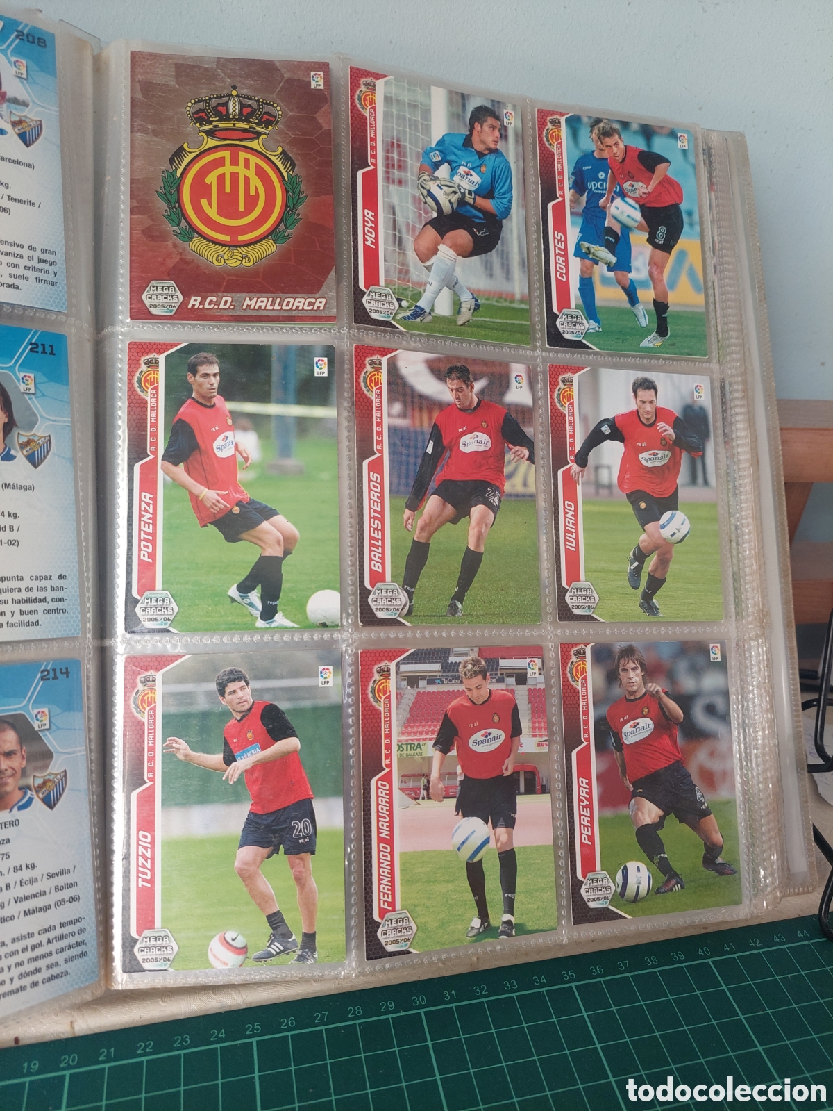 Cromos de f&uacute;tbol: 2005/2006 R.C.D MALLORCA F&Uacute;TBOL CROMIS 217/234 BUEN ESTADO CONSERVACI&Oacute;N