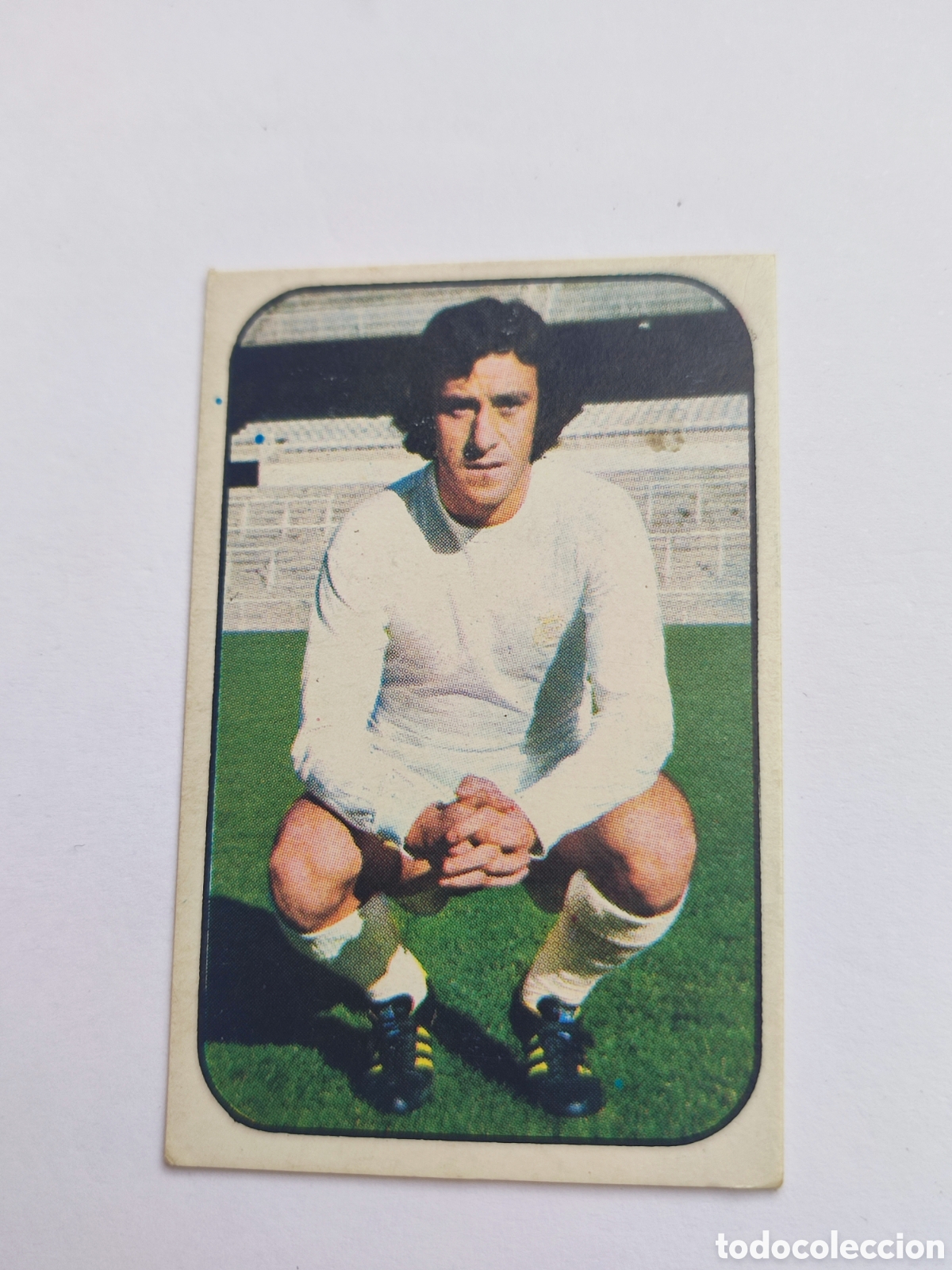 Cromos de f&uacute;tbol: Cromo Del Bosque Ediciones Este liga 76/77 nunca pegado