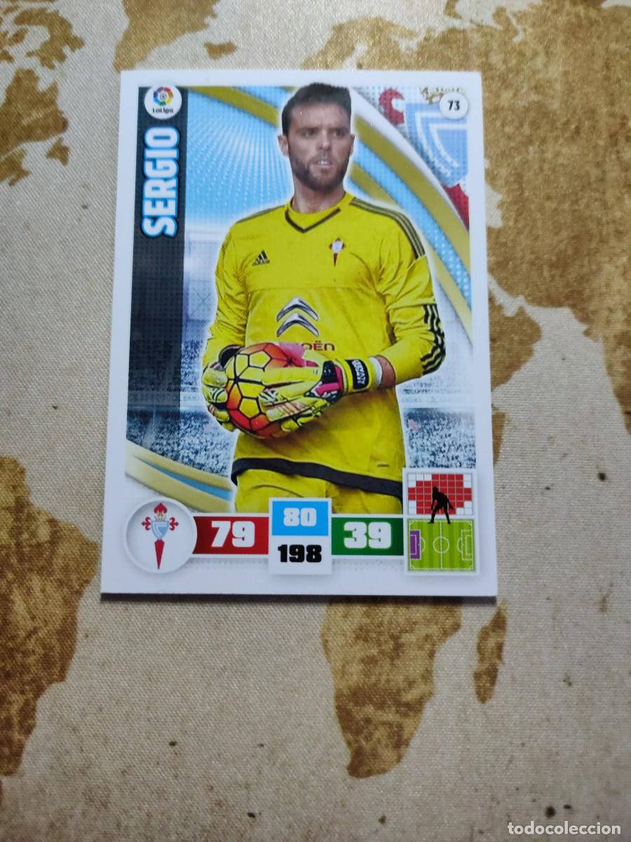 Cromos de f&uacute;tbol: Adrenalyn Celta 73 SERGIO 2015-16 - Foto 1