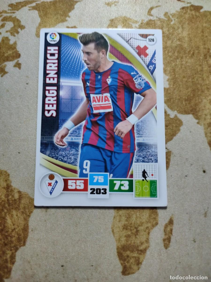 Cromos de f&uacute;tbol: Adrenalyn Eibar 126 SERGI ENRICH 2015-16 - Foto 1