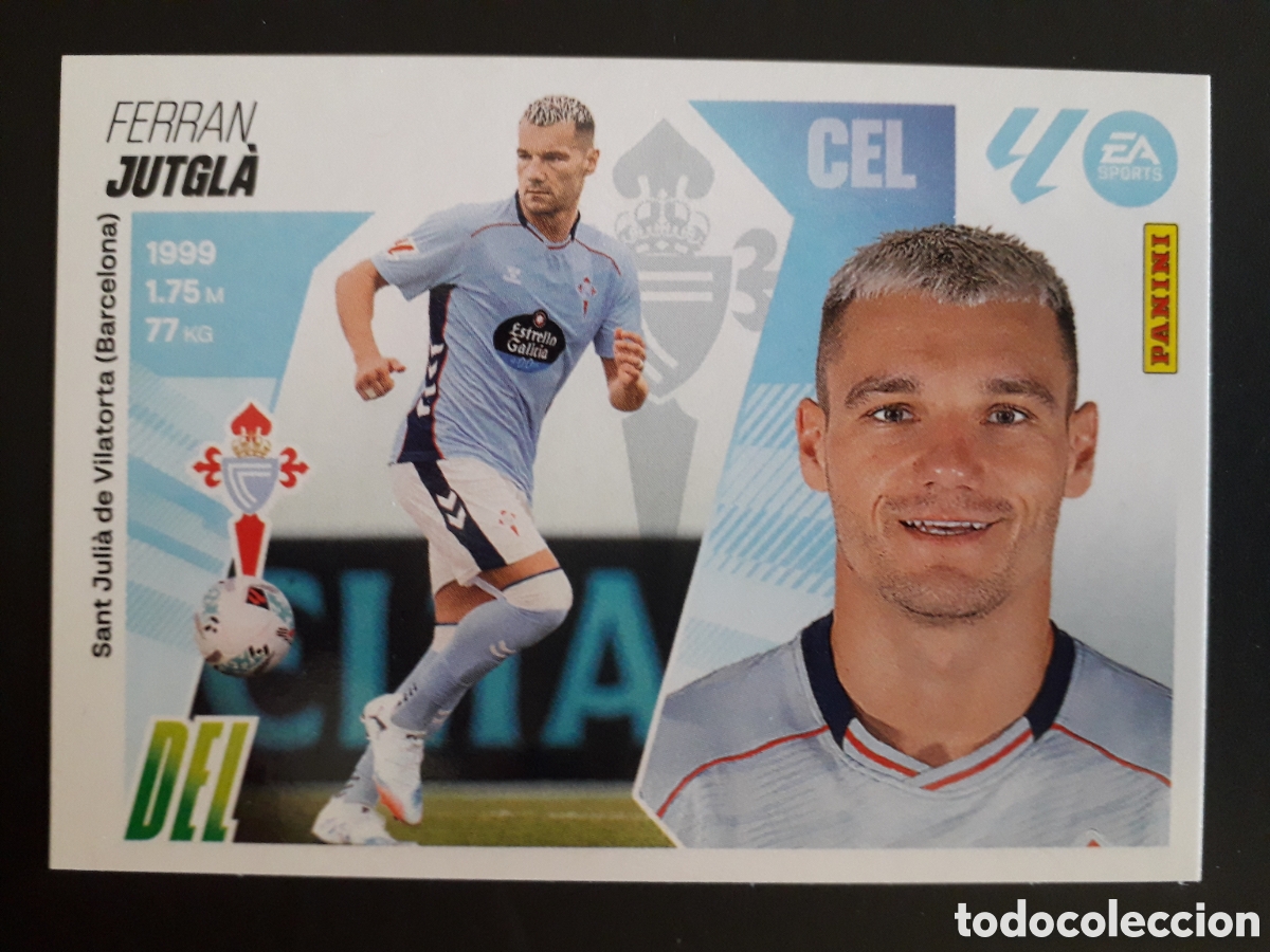 Cromos de F&uacute;tbol: JUTGL&Agrave; CELTA DE VIGO SEGUNDA EDICI&Oacute;N FICHAJE N&deg; 2 ED ESTE 2025 2026 25 26 SIN PEGAR PEDIDO M&Iacute;NIMO 3&euro;