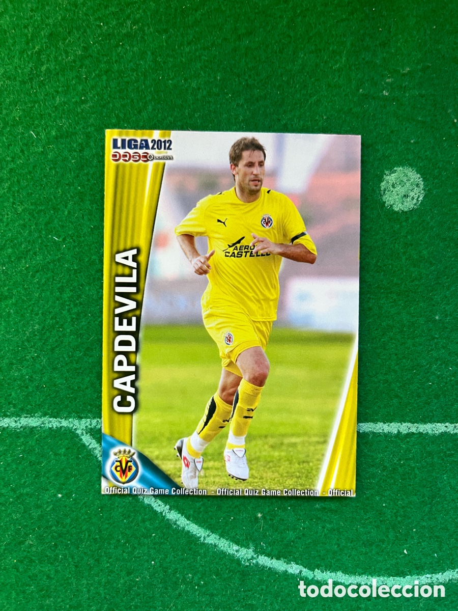 Fu&szlig;ball-Sticker: 87 CAPDEVILA VILLARREAL LAS FICHAS DE LA LIGA 2011 2012 MUNDICROMO