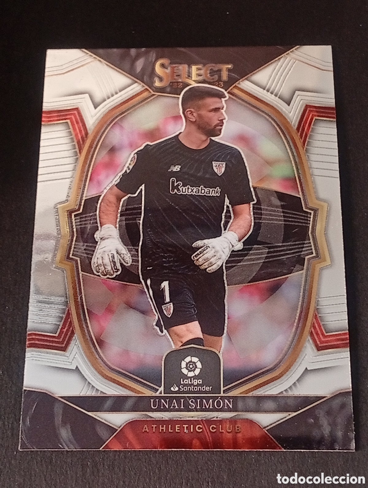 Figurine di Calcio: 9 UNAI SIMON ATHLETIC DE BILBAO SELECT LA LIGA 2023 2023 23 CROMOS CARDS MEGACRACKS TOPPS MATCH CARD