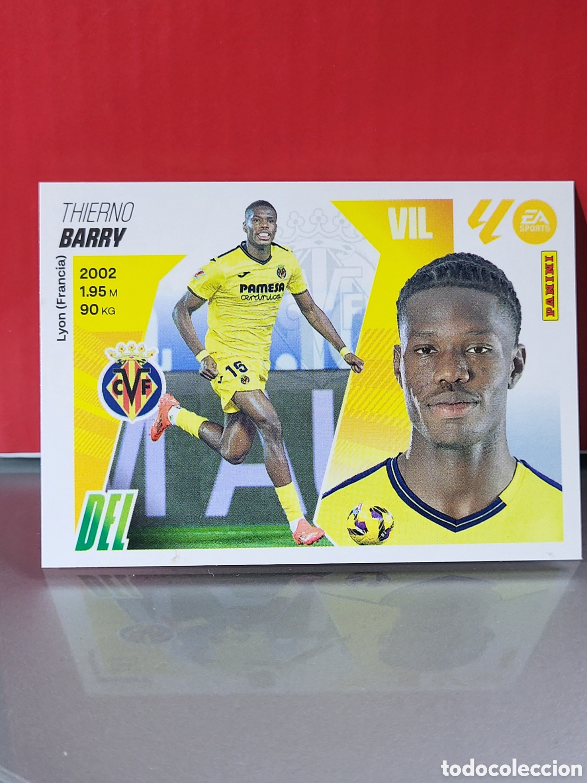 Cromos de F&uacute;tbol: BARRY VILLARREAL CF N&ordm; 20 LIGA ESTE 25 26 2025 2026 PANINI