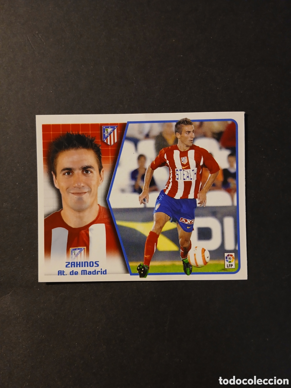 Cartes &agrave; collectionner de Football: ZAHINOS ATLETICO MADRID COLOCA LIGA ESTE 2005/06 05 06 NUNCA PEGADO SIN PEGAR