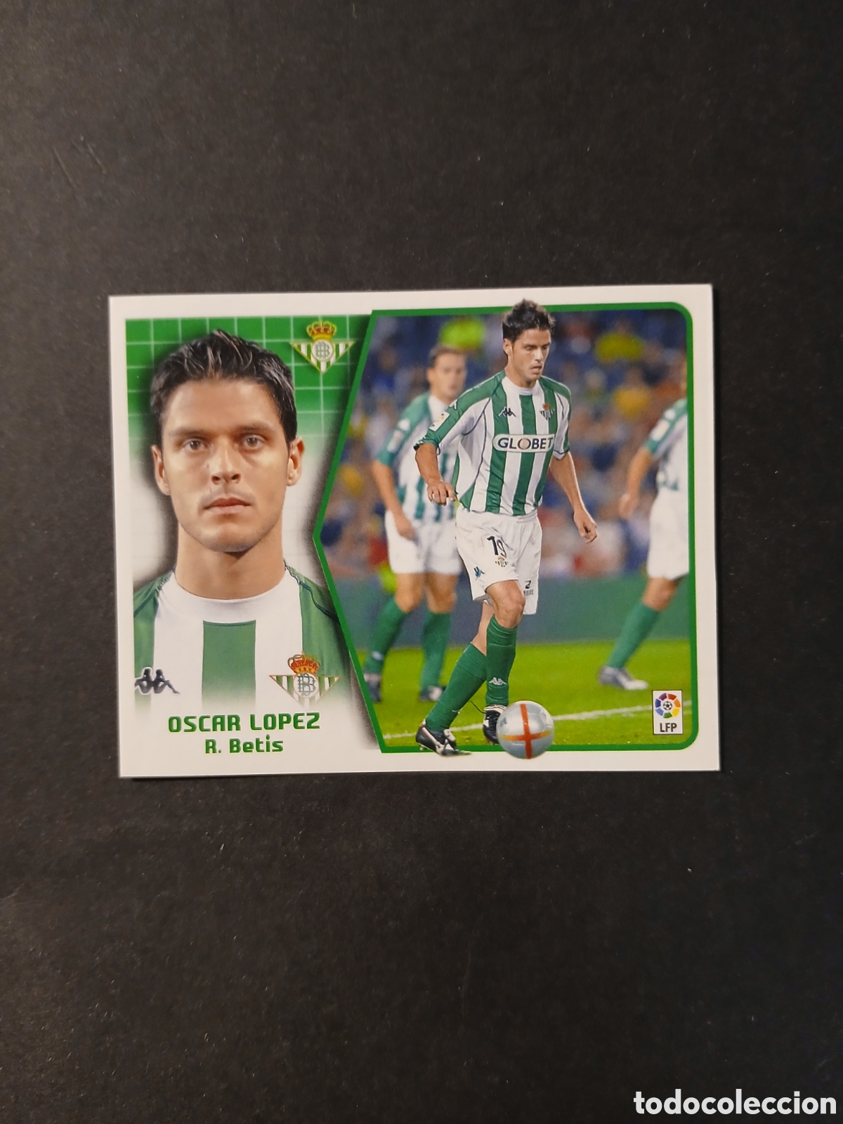 Cartes &agrave; collectionner de Football: OSCAR LOPEZ BETIS COLOCA LIGA ESTE 2005/06 05 06 NUNCA PEGADO SIN PEGAR