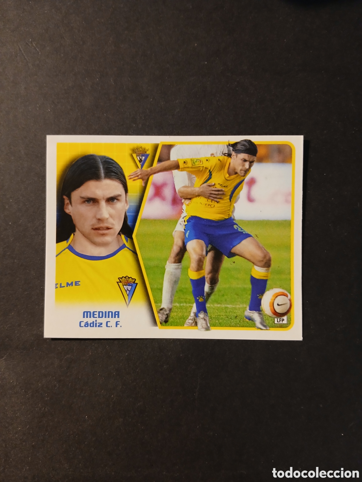 Cromos de f&uacute;tbol: MEDINA CADIZ COLOCA LIGA ESTE 2005/06 05 06 NUNCA PEGADO SIN PEGAR