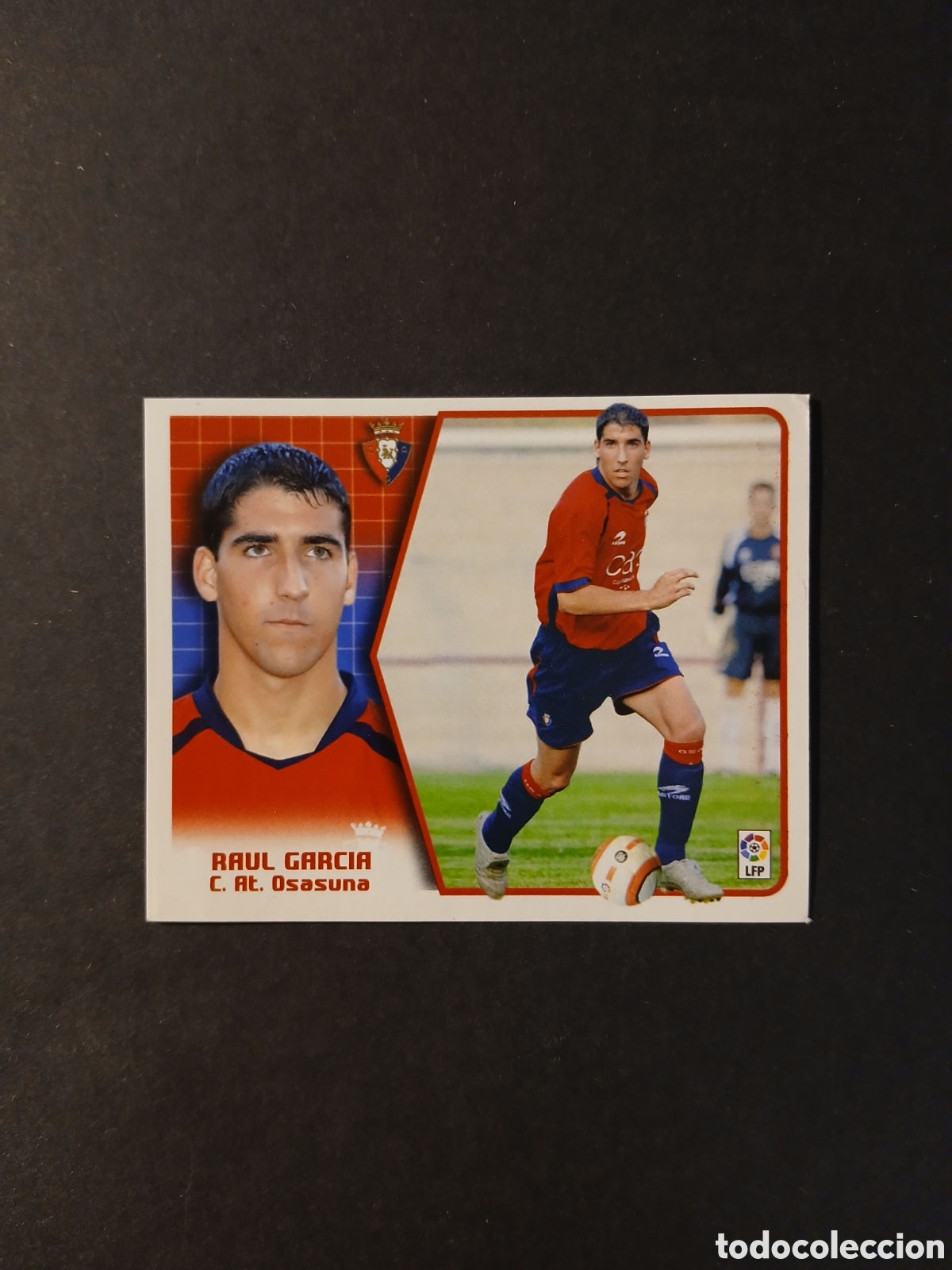 Cromos de f&uacute;tbol: RAUL GARCIA OSASUNA COLOCA LIGA ESTE 2005/06 05 06 NUNCA PEGADO SIN PEGAR