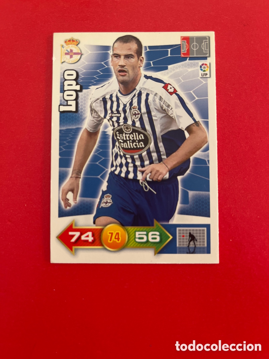 Cromos de F&uacute;tbol: LOPO DEPORTIVO DE LA CORU&Ntilde;A 75 ADRENALYN 2010 2011 PANINI XL 10 11 CARTA CROMO FUTBOL