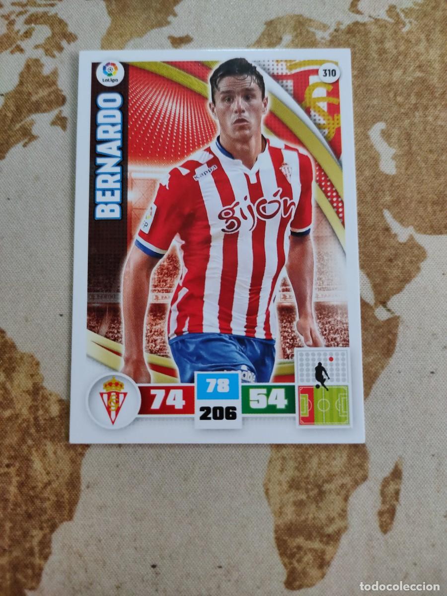 Cromos de f&uacute;tbol: Adrenalyn Sporting 310 BERNARDO 2015-16 - Foto 1