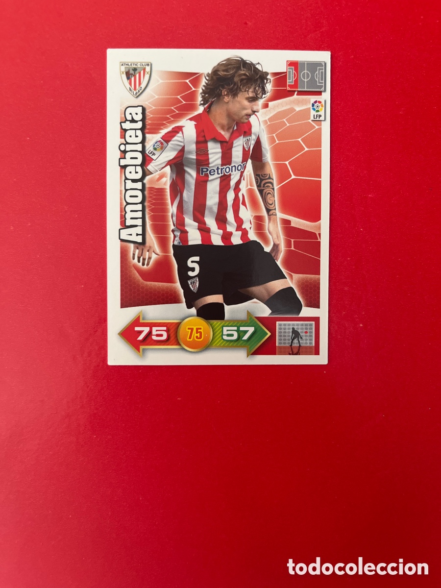 Cromos de f&uacute;tbol: AMOREBIETA ATHLETIC CLUB 23 ADRENALYN 2010 2011 PANINI XL 10 11 CARTA CROMO FUTBOL