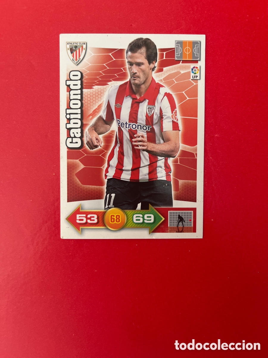 Cartes &agrave; collectionner de Football: GABILONDO ATHLETIC CLUB 31 ADRENALYN 2010 2011 PANINI XL 10 11 CARTA CROMO FUTBOL