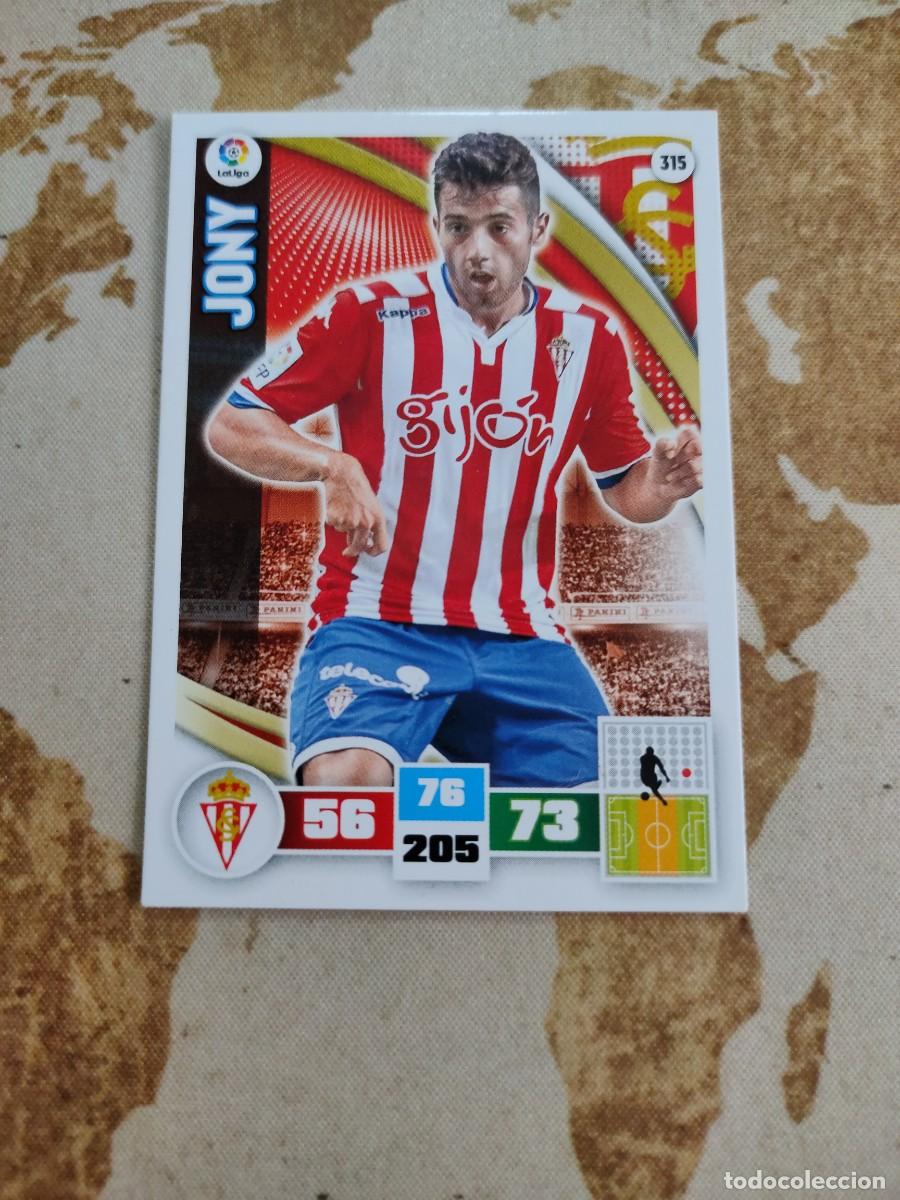 Cromos de f&uacute;tbol: Adrenalyn Sporting 315 JONY 2015-16 - Foto 1