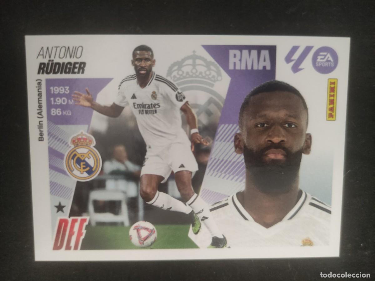 Cromos de F&uacute;tbol: LIGA ESTE 2025-26. #7 ANTONIO R&Uuml;DIGER. R.MADRID