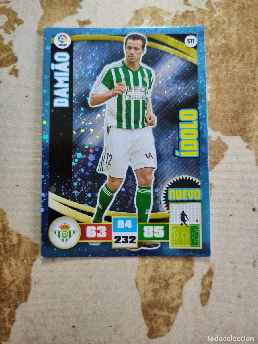 Figurine di Calcio: Adrenalyn &Iacute;dolo 511 DAMI&Aacute;O 2015-16
