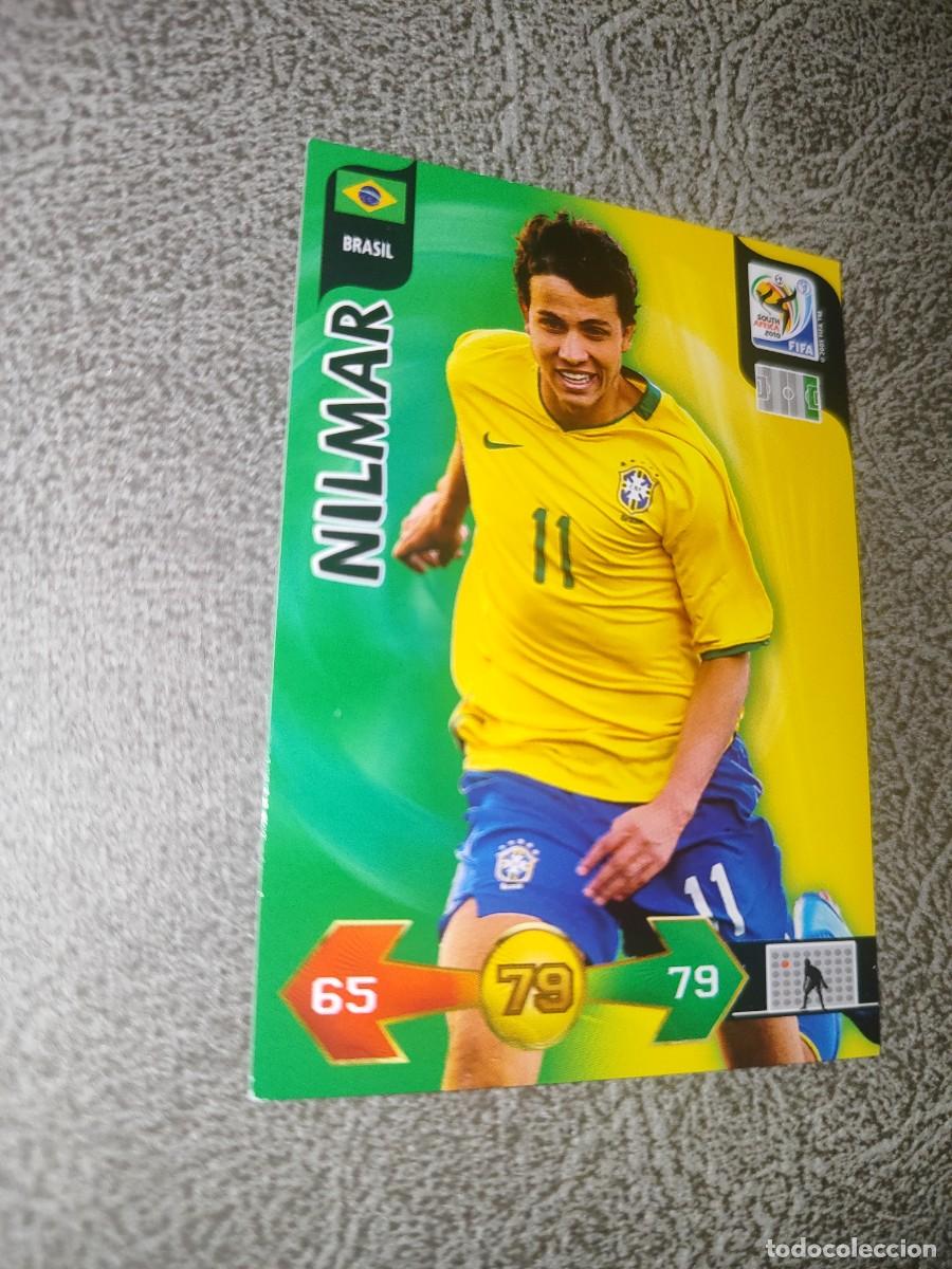 Figurine di Calcio: MUNDIAL 2010 ADRENALYN XL NILMAR BRASIL -- PANINI SUD&Aacute;FRICA WORLD CUP 10