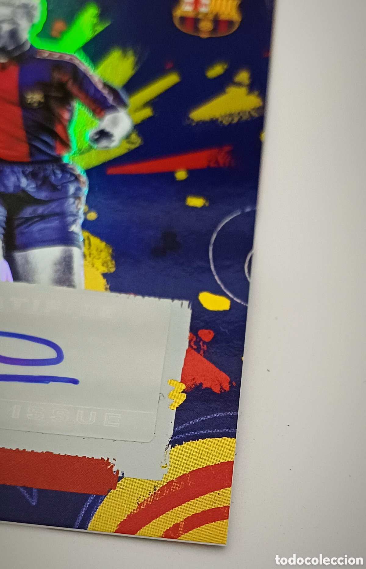 Cromos de f&uacute;tbol: Koeman aut&oacute;grafo 14/50 Topps - Foto 3
